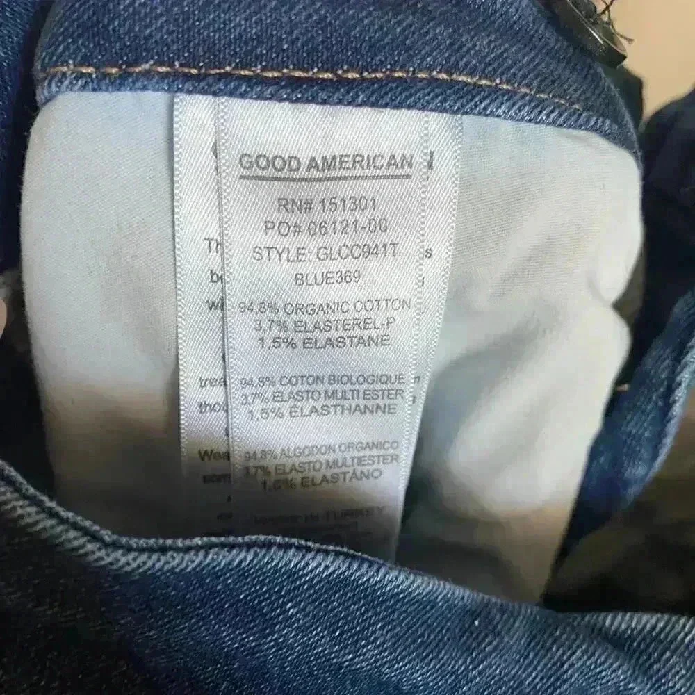 Good American‎ Good Legs Crossover High Waist Ankle Skinny Jeans